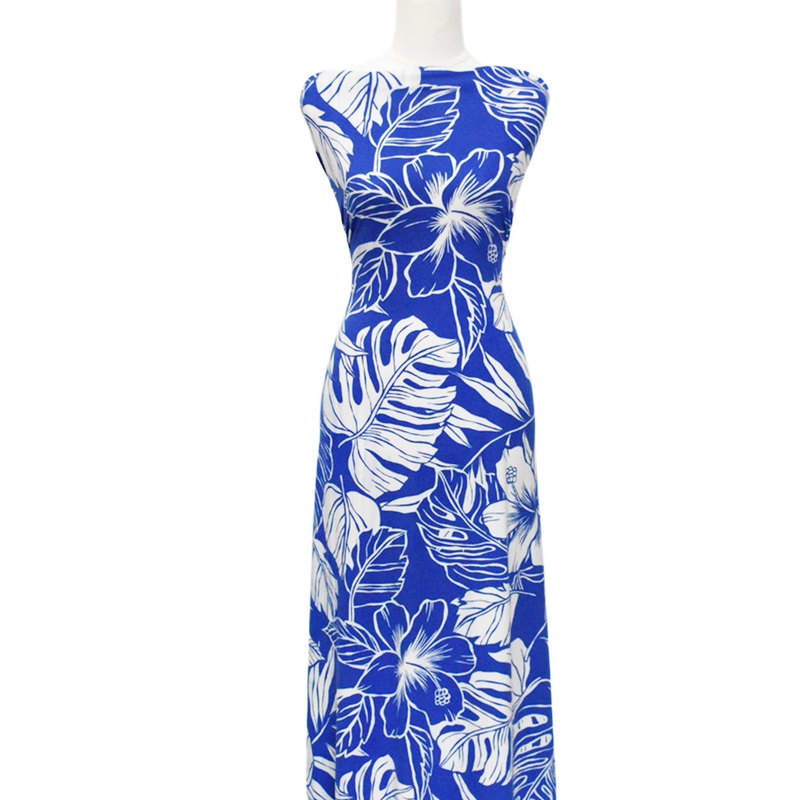 Seventh Heaven in Blue - $20 pm - Double Brushed Poly