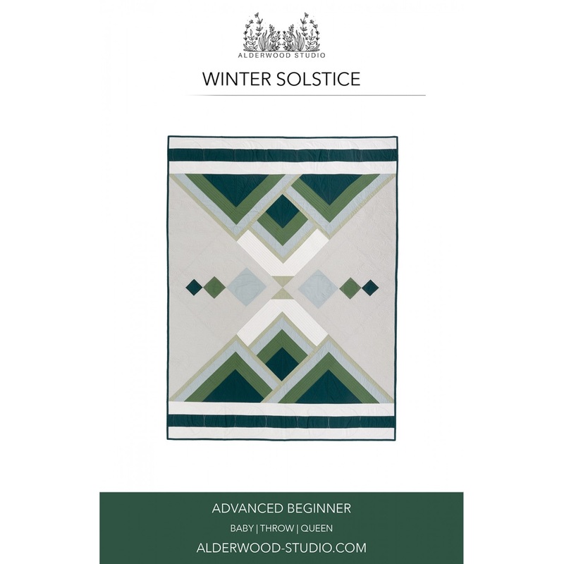 Winter Solstice Quilt Pattern by Alderwood Studio