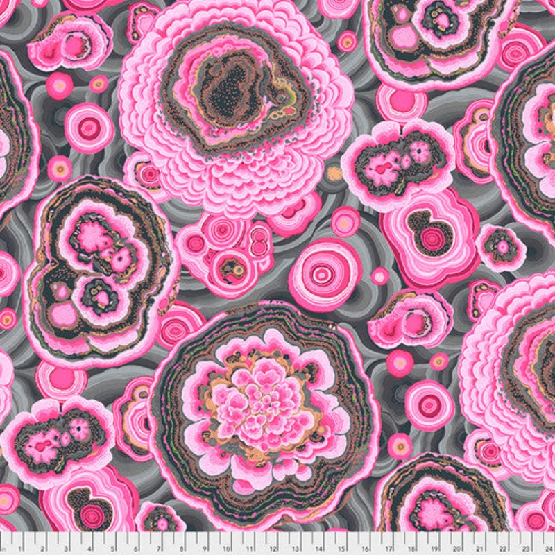 Agate Pink Philip Jacobs Stash Kaffe Fassett Collective Free Spirit Cotton Fabric FS-PWPJ106.PINK