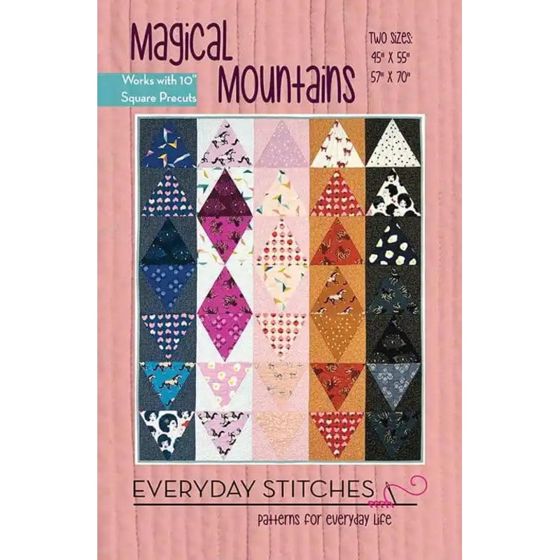 Magical Mountains Quilt Pattern by Everyday Stitches