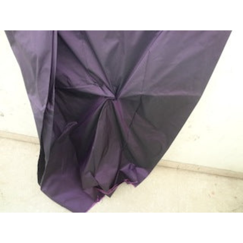 100% Pure SILK TAFFETA FABRIC Purple x Black color