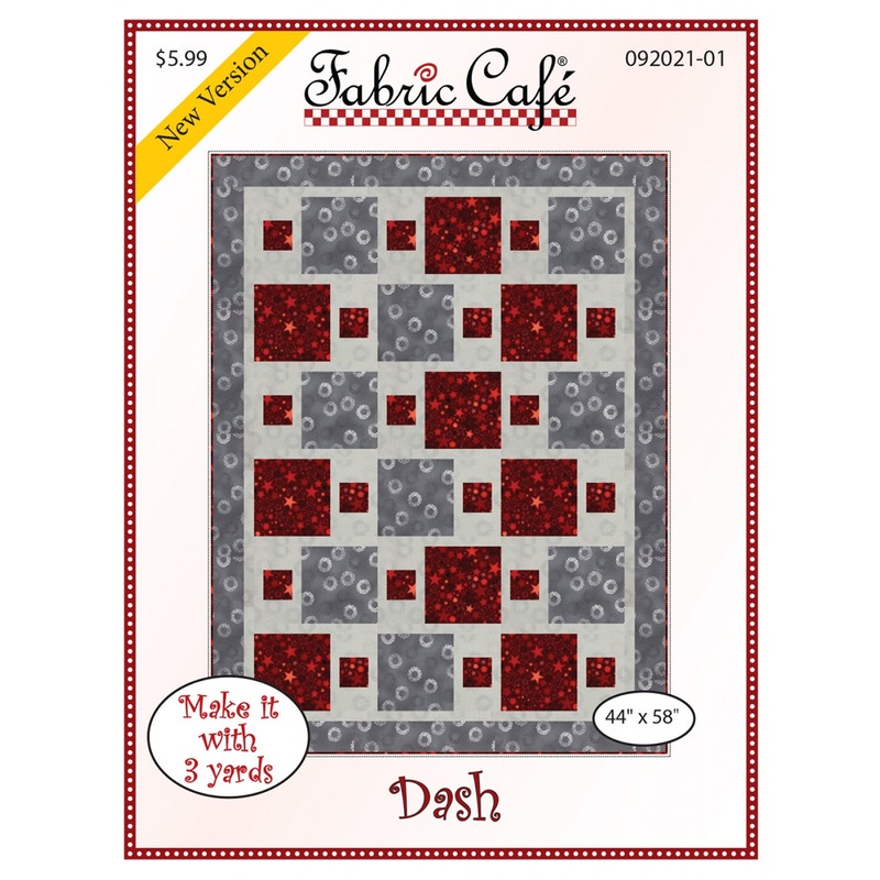 Dash Quilt Pattern by Fabric Cafe