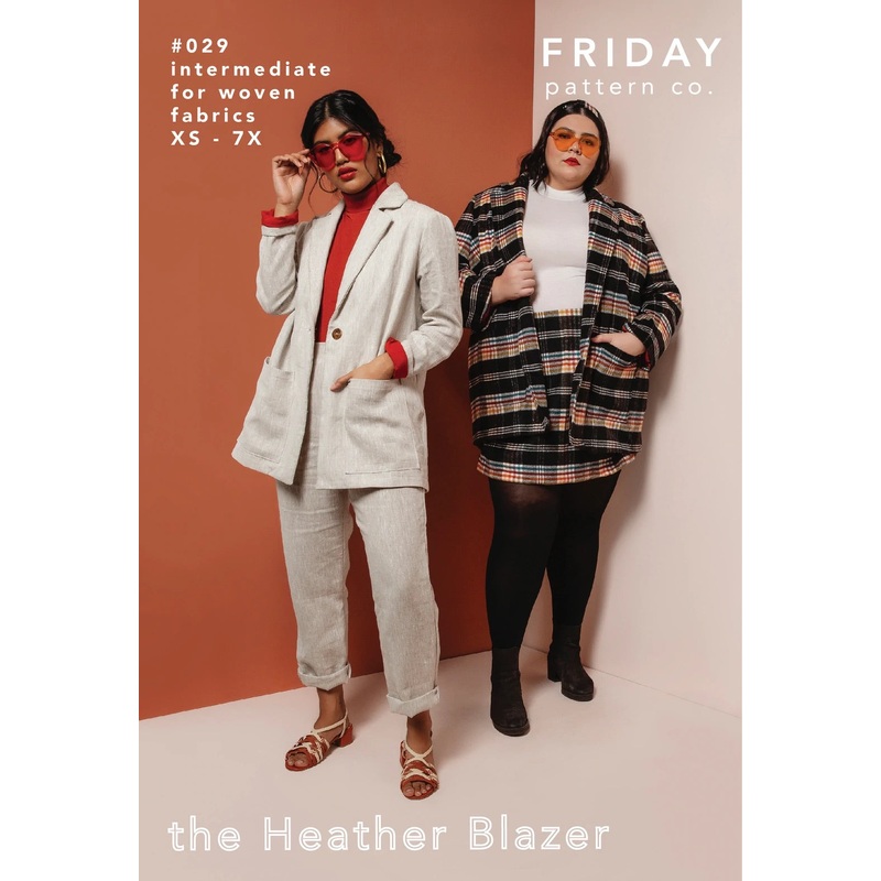 FRIDAY Pattern Co - Heather Blazer Sewing Pattern