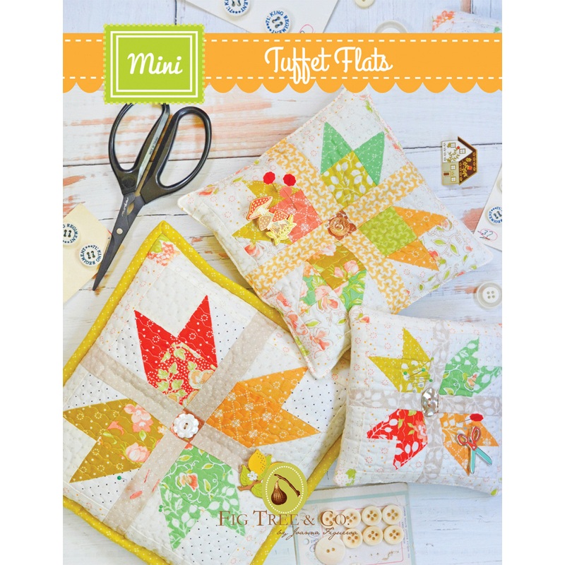 Tuffet Flats Quilt Pattern by Fig Tree & Co.