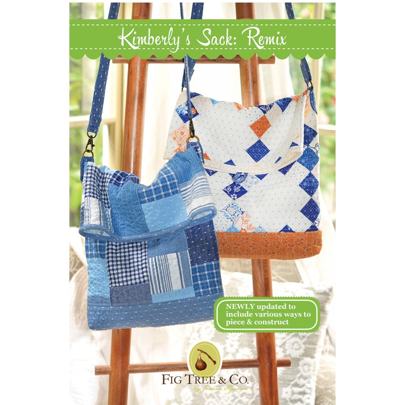 Kimberly's Sack: Remix Bag Pattern by Fig Tree & Co. : Remix