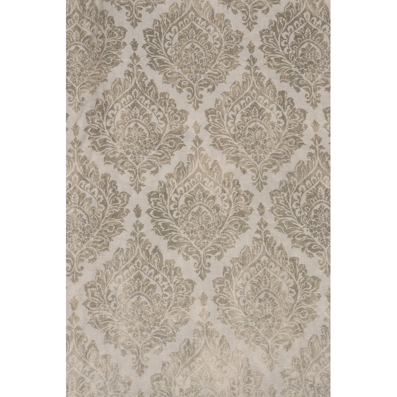 Serene Damask Oystershell Fabric