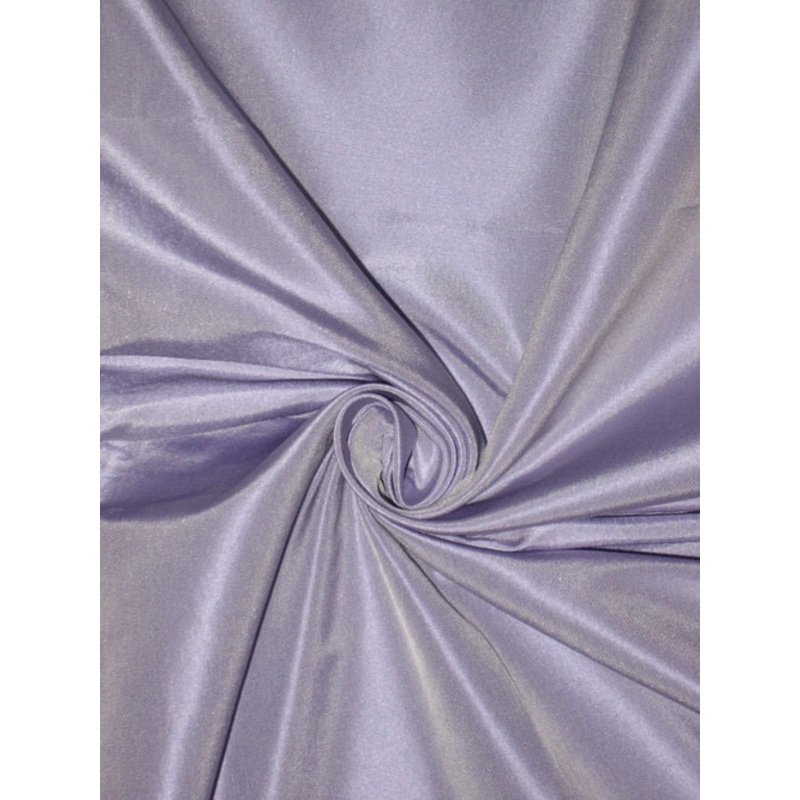 100% Pure SILK TAFFETA FABRIC Pretty Lilac 54"