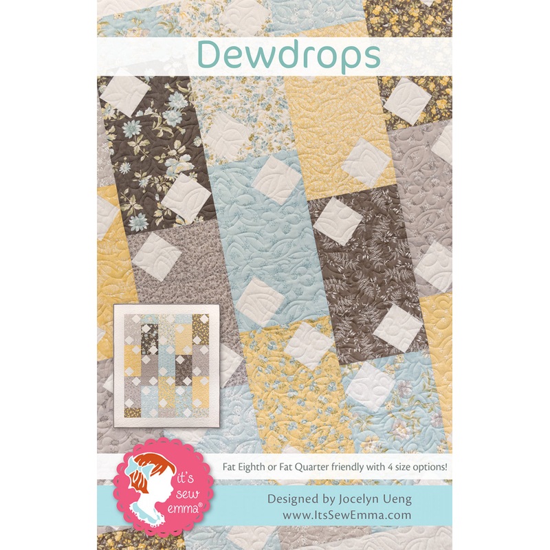 Dewdrops Quilt Pattern by Its Sew Emma