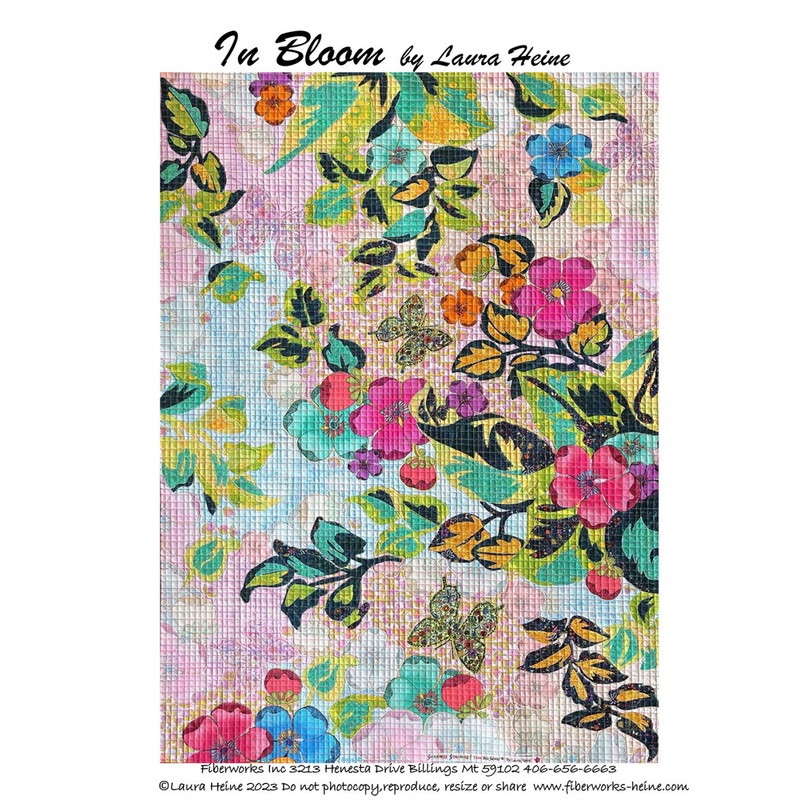 In Bloom Collage Pattern by Laura Heine