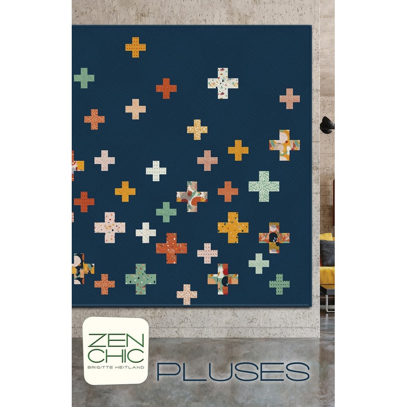 Pluses Quilt Pattern by Zen Chic