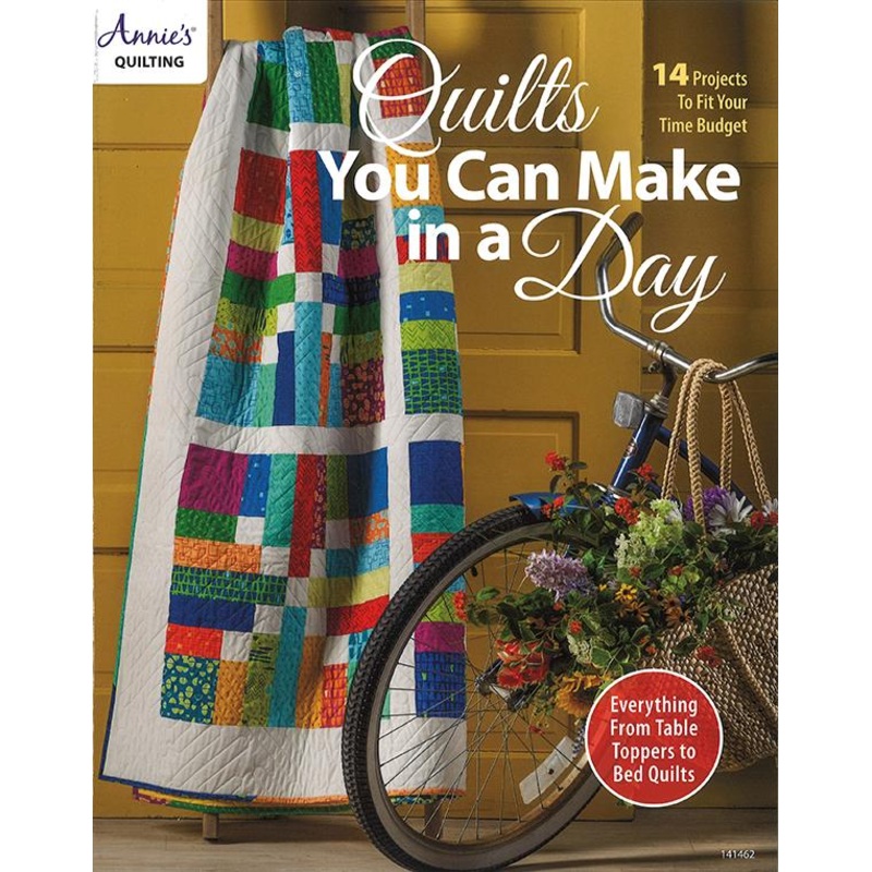 Quilt You Can Make A Day Quilt Book Annies AS-141462