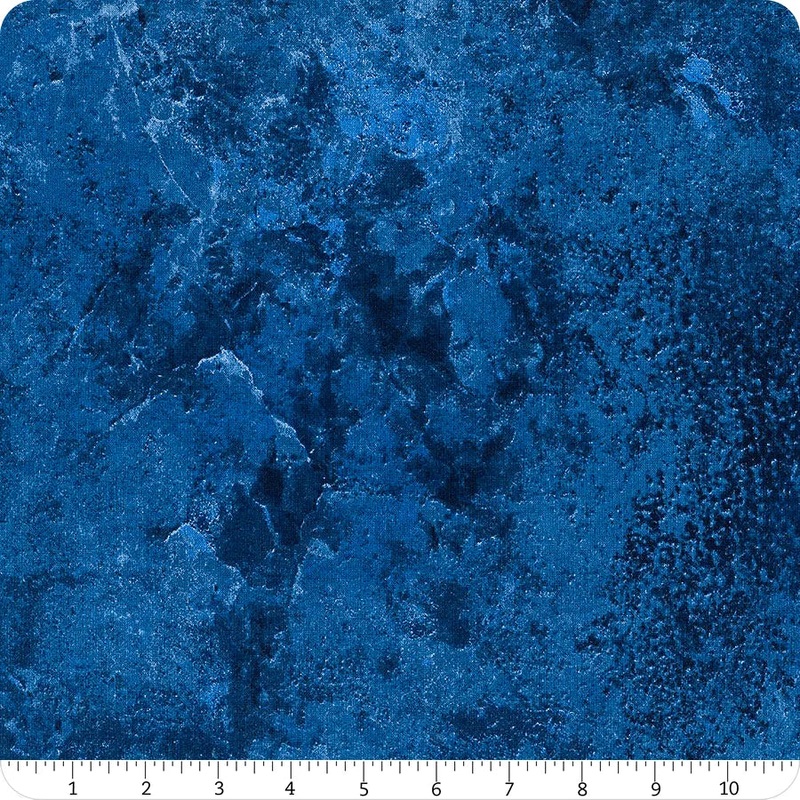 Stonehenge Basics Texture Sapphire Linda Ludovico Northcott Cotton Fabric NC-39302-480