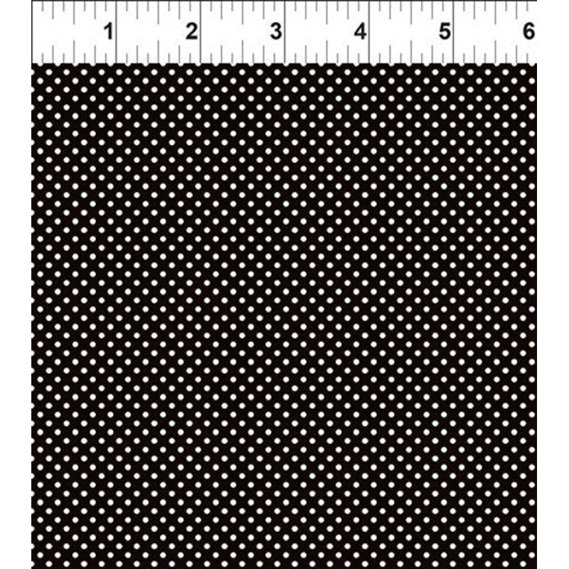 Alice Dots Black In the Beginning Fabrics Cotton Fabric ITB-13AL-1
