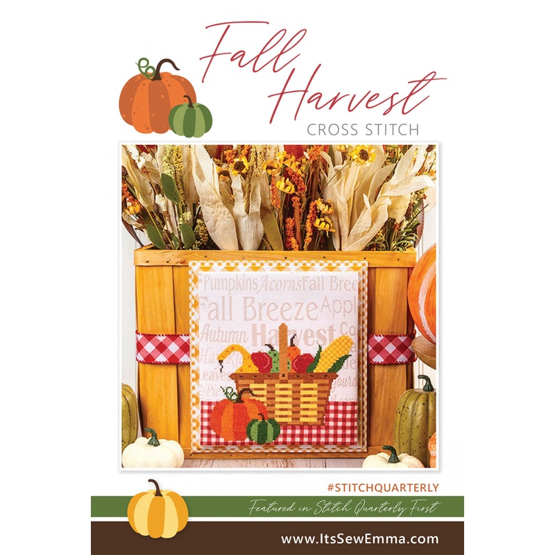 Fall Harvest Signs Cross Stitch Pattern # ISE-476 - Special Order