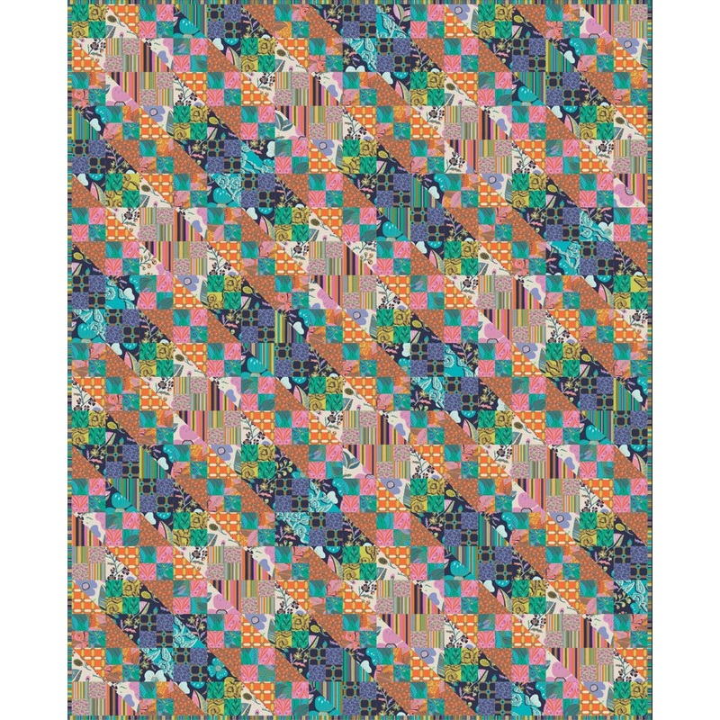 Camouflage Quilt Pattern by Kathy Doughty