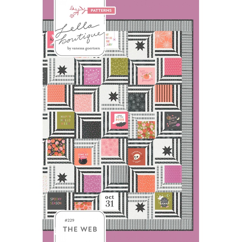 The Web Quilt Pattern by Lella Boutique