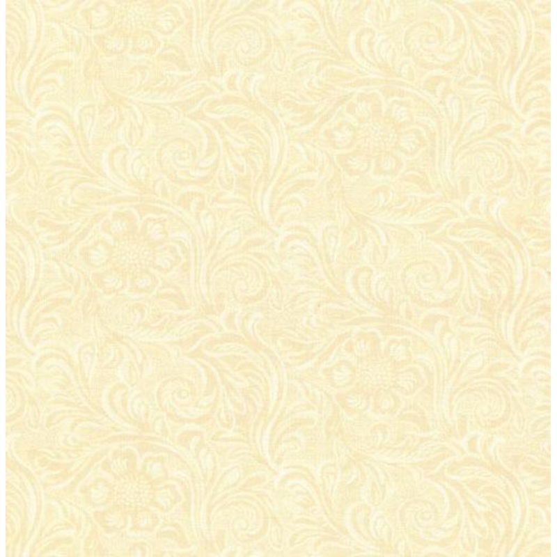 Western Basics Tooled Leather Cream Natural Sarah Khammash Moda Cotton Fabric MD-11216-20