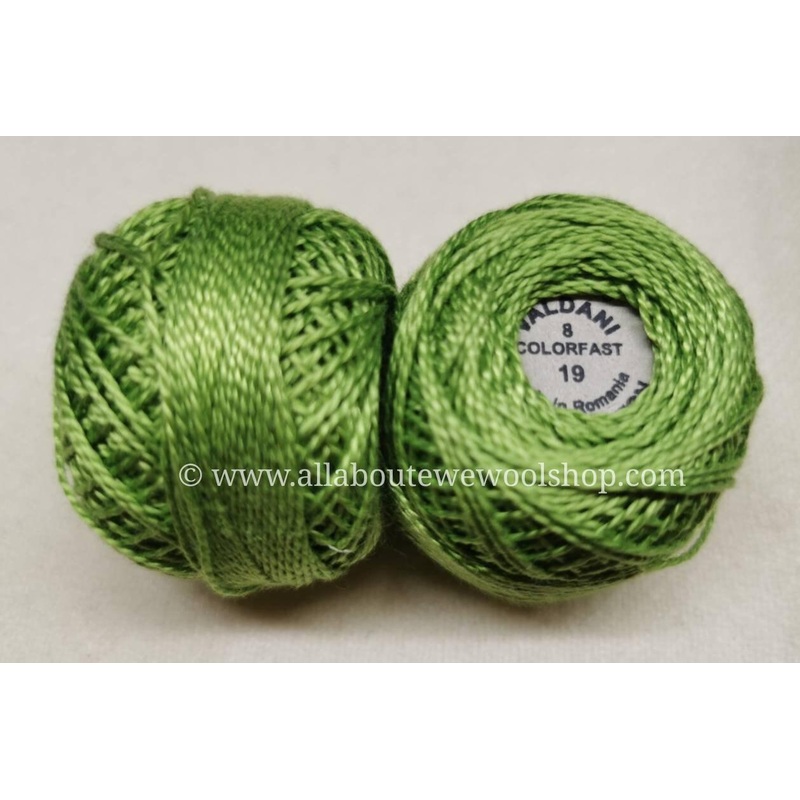 19 #8 Valdani Perle Cotton Thread