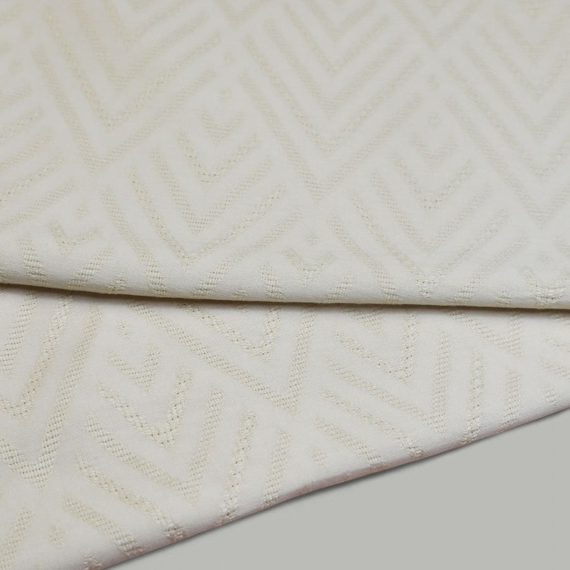 REMNANT 1.04 Metres - Meet MILK - ALTA Jacquard ECOVERO Viscose + Cotton in Shell