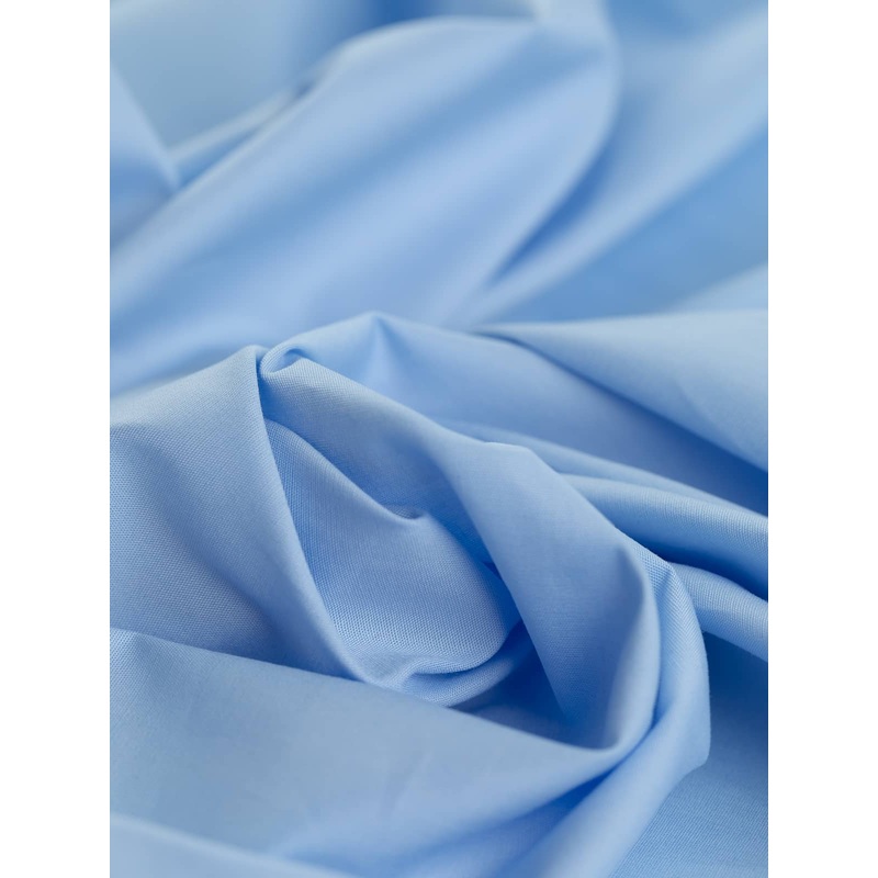 Stretch Cotton Poplin - Baby Blue Eyes