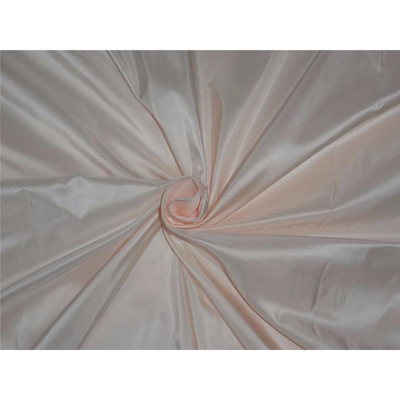 Silk taffeta fabric-bright cream color 54" wide TAF#268