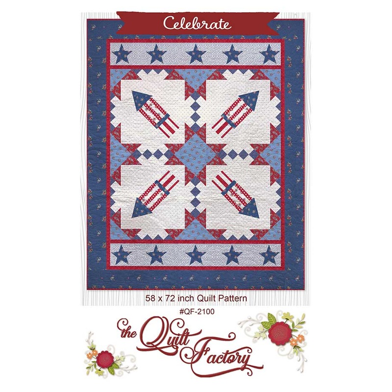 Celebrate Applique Quilt Pattern by The Quilt Factory