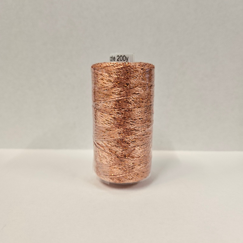Dazzle Thread Dark Peach