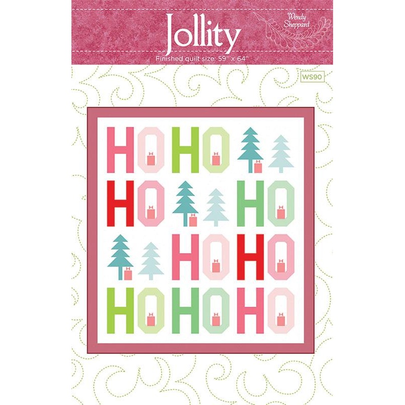 Jollity Quilt Pattern by Wendy Sheppard