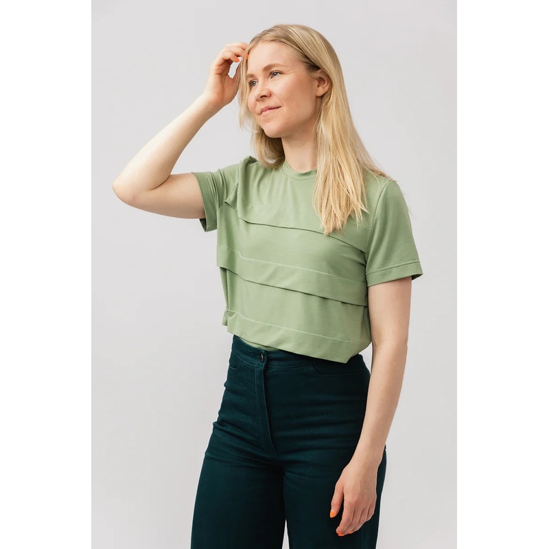 Named Clothing - LAURIE Pleated Tee Sewing Pattern