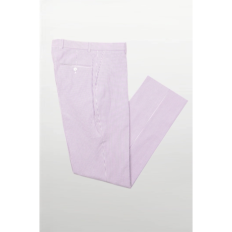 Purple Haze Seersucker Stretch Pant | Seersucker Suit Separates
