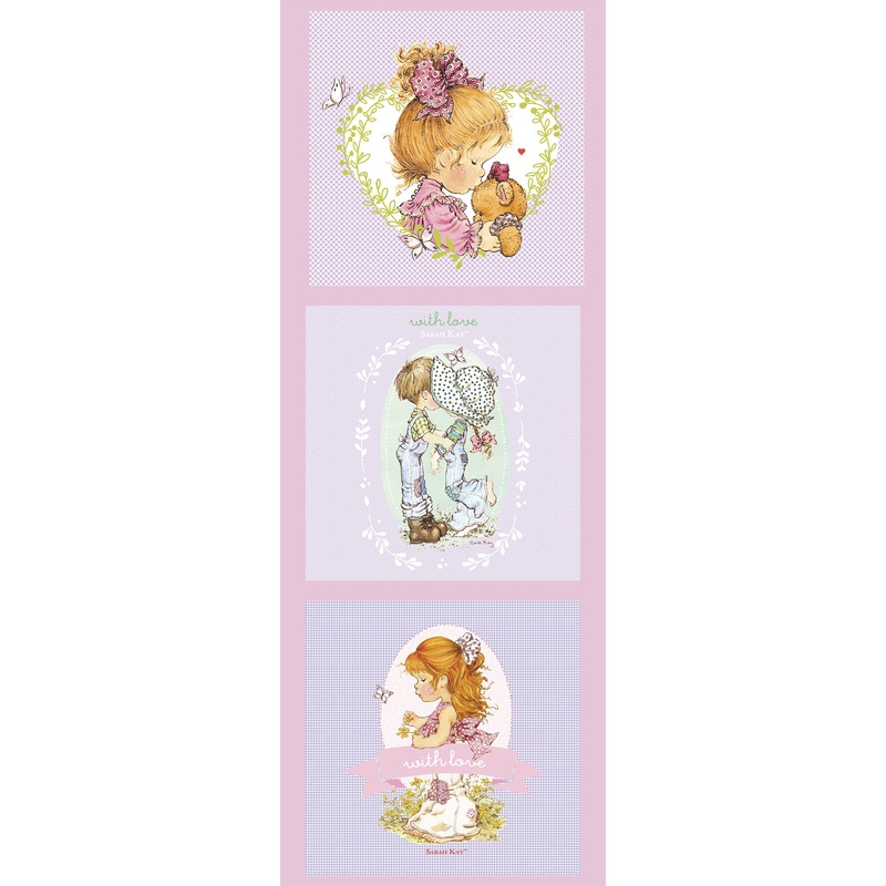SARAH KAY WITH LOVE 3 Block Panel Lilac