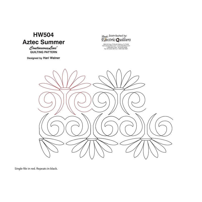 504 Aztec Summer Pantograph by Hari Walner