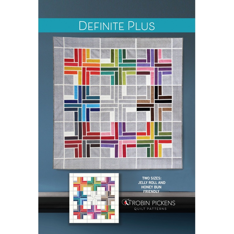 Definite Plus Quilt Pattern by Robin Pickens