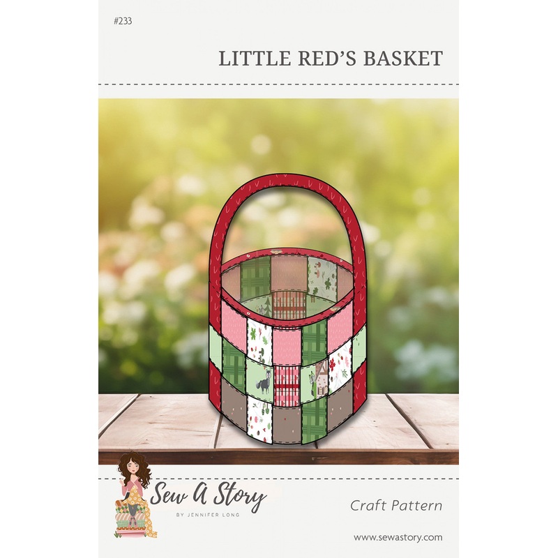 Little Red's Basket Pattern by Jennifer Long -Special Order