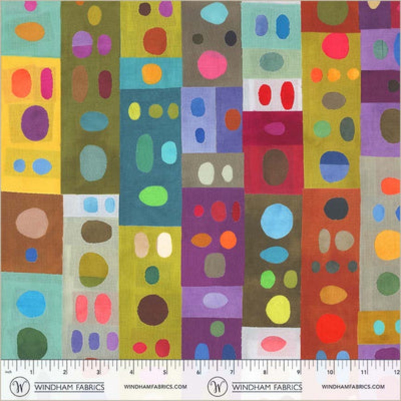 Peek-A-Coo Palette Multi Cotton 43/44 Fabric Per Yard