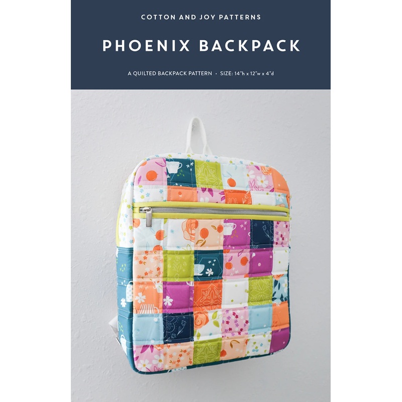 Phoenix Back Pack Pattern by Cotton and Joy - Estimated arrival January 2026
