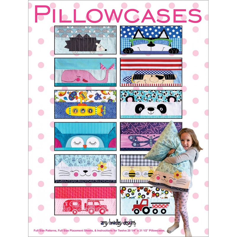 Pillowcases Appliqu Pattern by Amy Bradley - Special Order