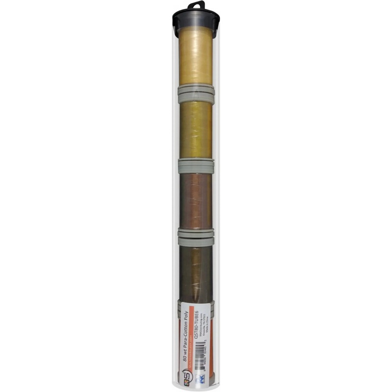 Quilters Select Tube with - Tube of 5 colors 400M - BLONDE STRAW WALNUT TAFFY HARVEST BROWN HARVEST ATHLETIC GOLD