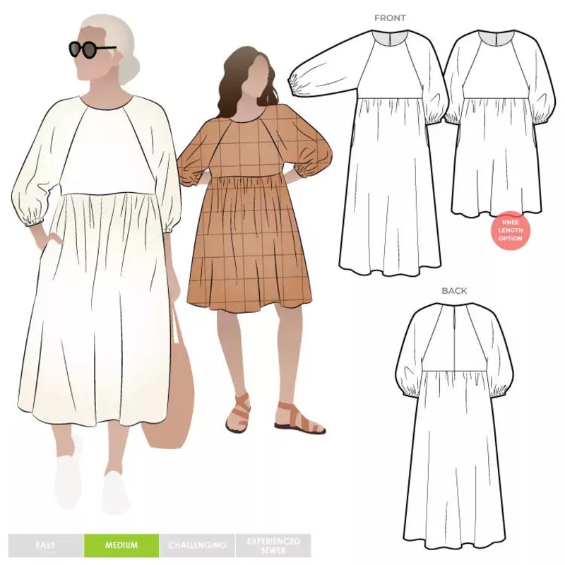 Style ARC - Hope Dress (Sizes 4 - 16) Sewing Pattern