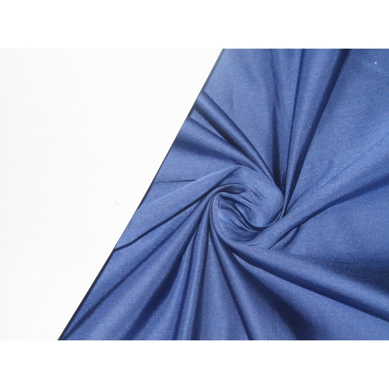 100% PURE SILK DUPIONI FABRIC ELECTRIC BLUE COLOR 54" WIDE DUP166