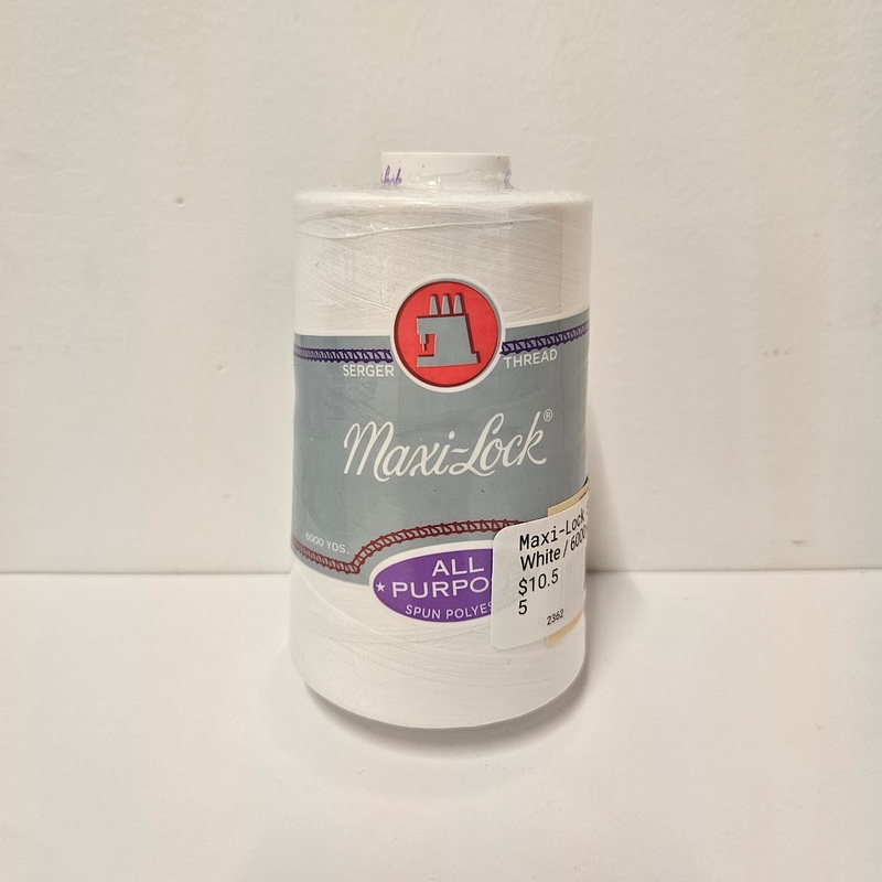 6000 Yard Maxi-Lock Serger Thread Black