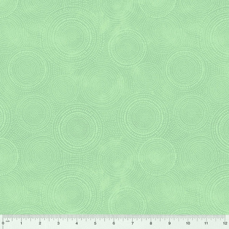 Radiance Basics Mint Light Green Whistler Studios Windham Fabrics Cotton Fabric WF-53727-18