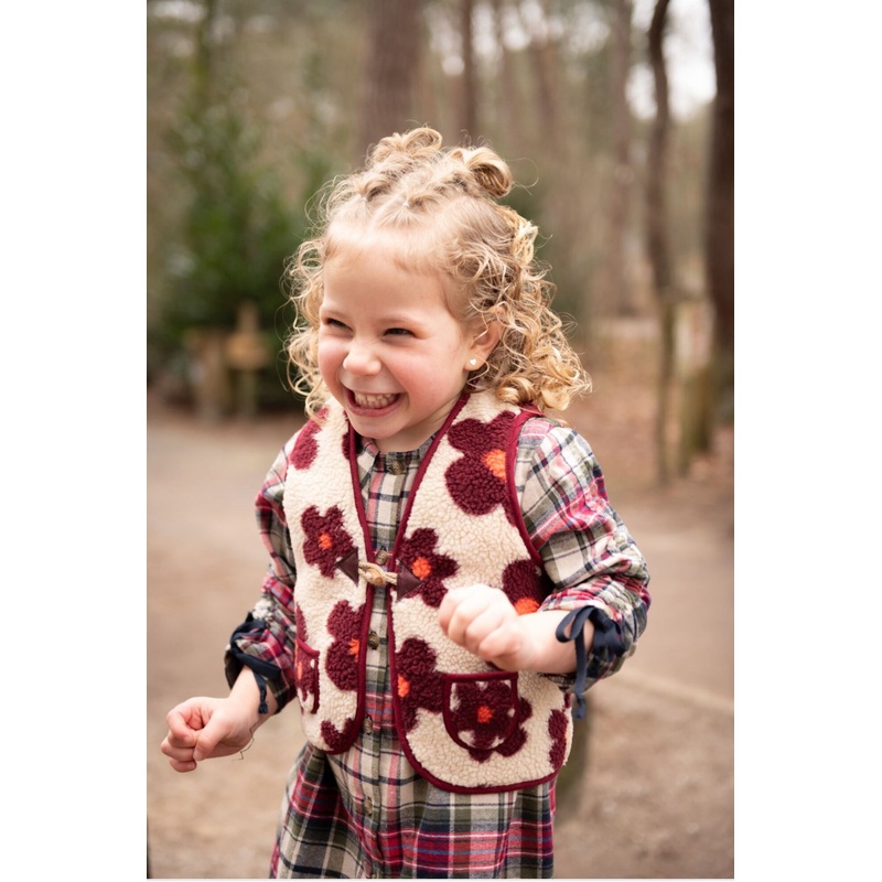 Sewing Kit - Harper Waistcoat in Teddy Fabric (multiple colours for adults & kids)