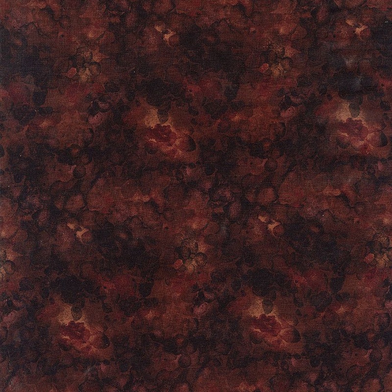 Solid-ish Watercolor Texture Coffee Brown Kimberly Einmo Timeless Treasures Cotton Fabric TT-KIM-C6100-COFFEE