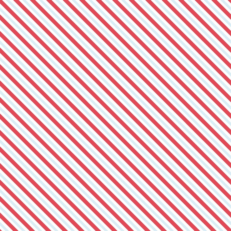 SUGAR & SPICE Stripe Aqua - SALE $15.00 p/m