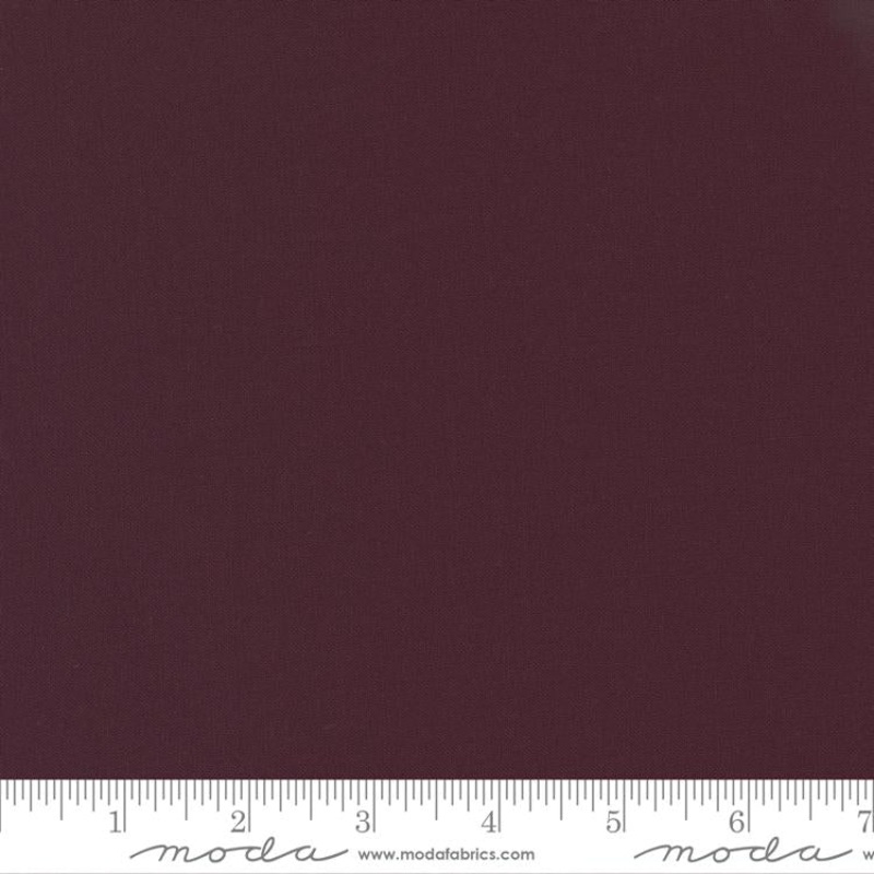 Bella Solids Merlot Burgundy Purple Moda Cotton Fabric MD-9900-279