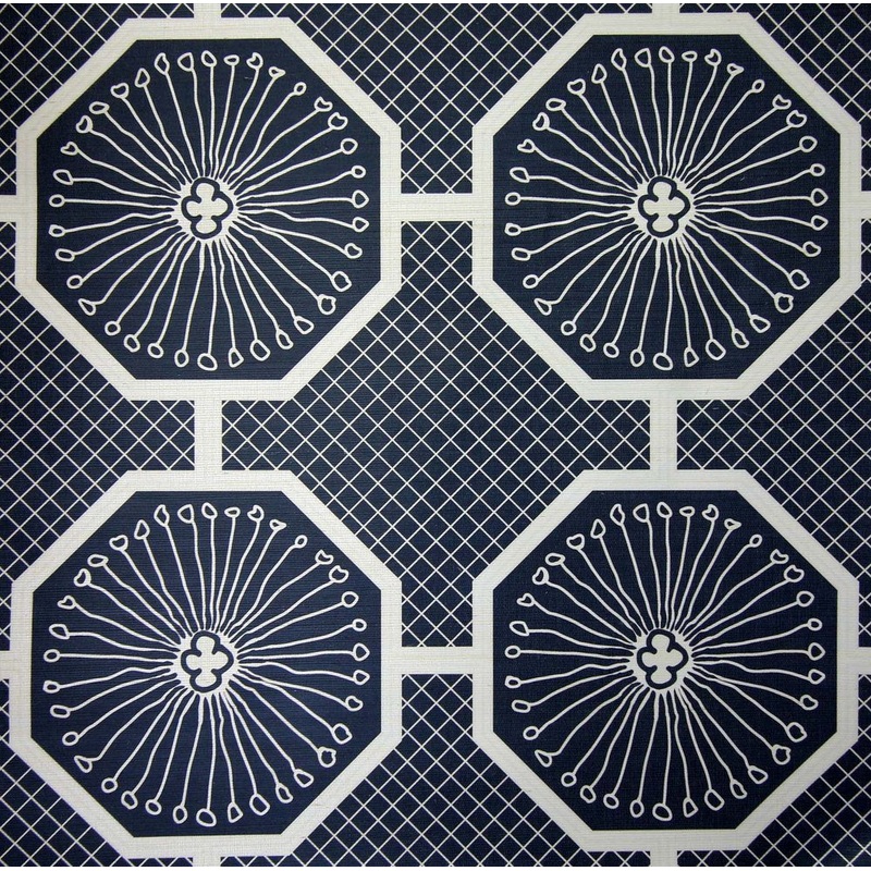 Scarlet O'Hara Inka Dinka Grasscloth Wallcovering
