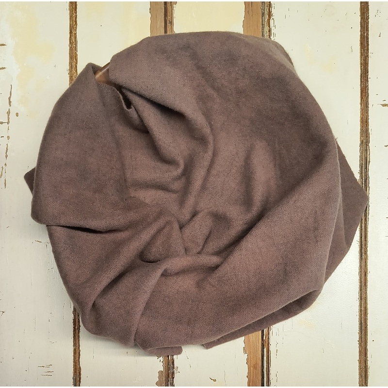 SEAL BROWN Hand Dyed Plaid Wool (Light)