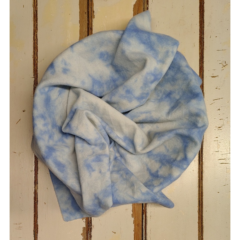 Summer Sky Hand Dyed Wool