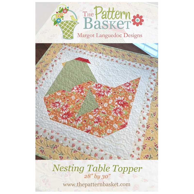 Nesting Table Topper Pattern by The Pattern Basket